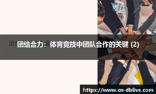 团结合力：体育竞技中团队合作的关键 (2)